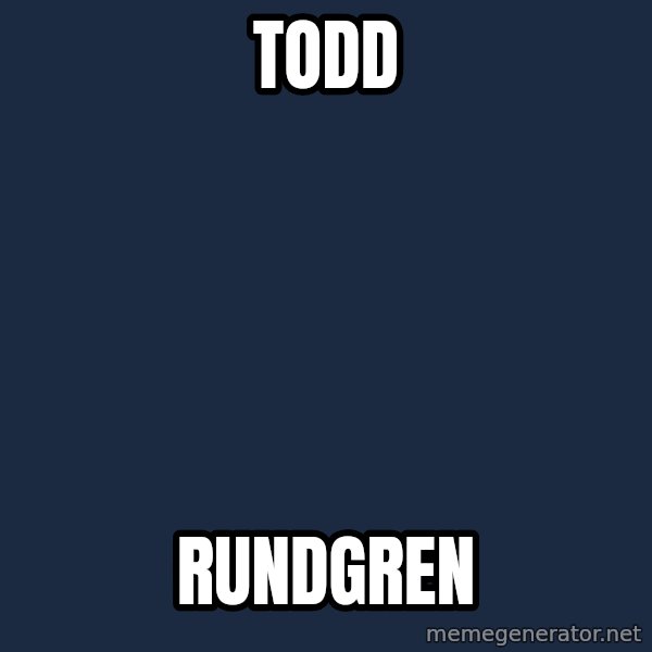 Omsk Crow meme: TODD / RUNDGREN