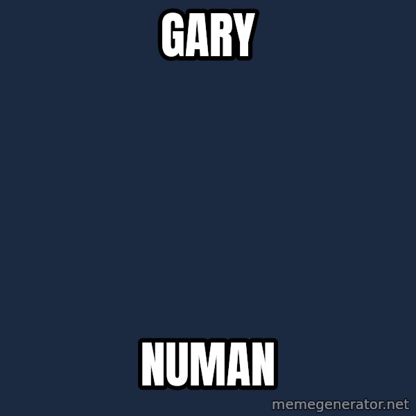Omsk Crow meme: GARY / NUMAN
