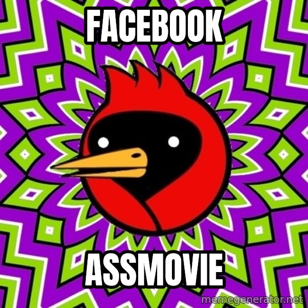 Omsk Crow meme: Facebook / assmovie