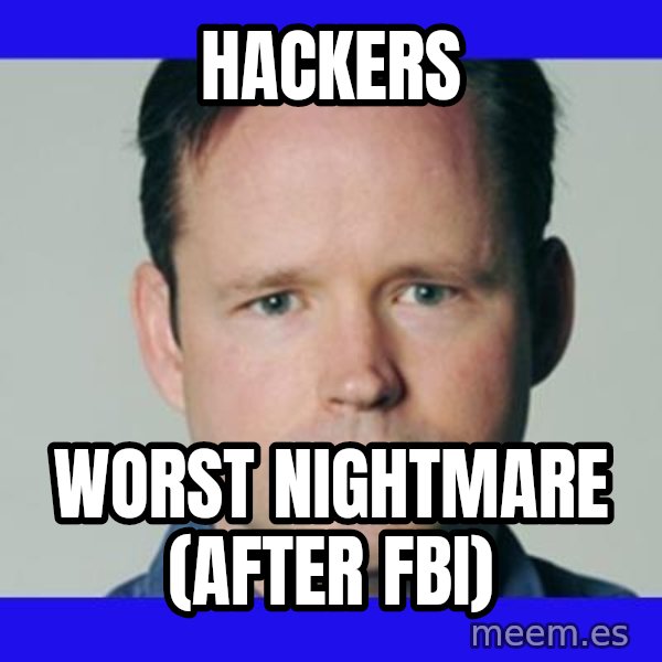 Krebsonsecurity meme: Hackers / WORST NIGHTMARE (After FBI)
