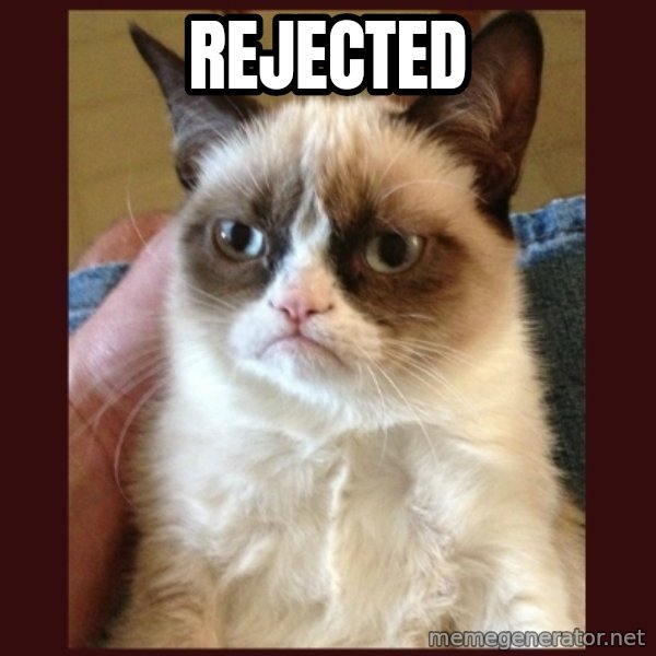 Tard the Grumpy Cat meme: Rejected