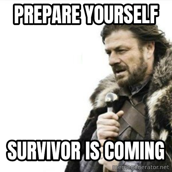 Prepare yourself meme: prepare yourself / Survivor is coming