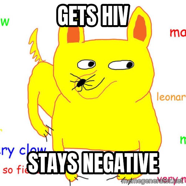 Grumpy Cat  meme: Gets HIV / Stays Negative