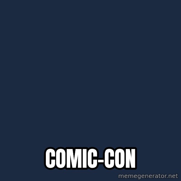 Ancient Aliens meme: Comic-Con