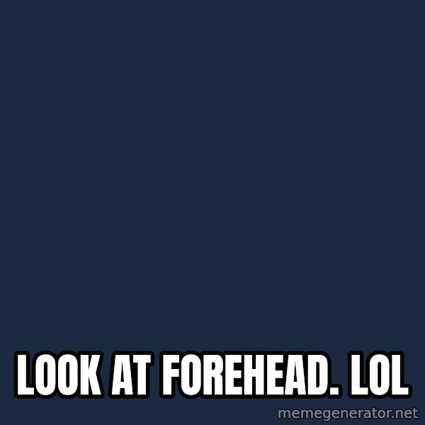 Katainen Perkele meme: Look at  forehead.   LOL