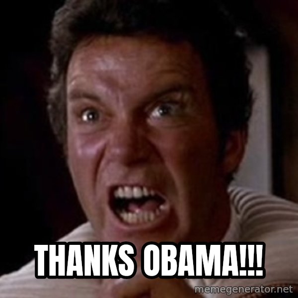Khan meme: thanks obama!!!