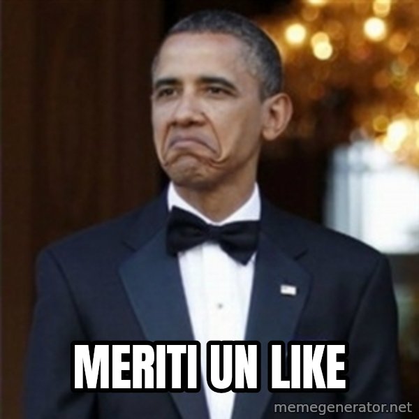 Not Bad Obama meme: Meriti un like