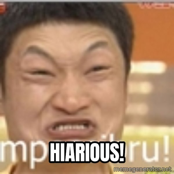 Impossibru Guy meme: Hiarious!