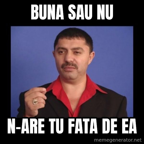 Manelistul Nicolae Guta meme: Buna sau nu / n-are tu fata de ea