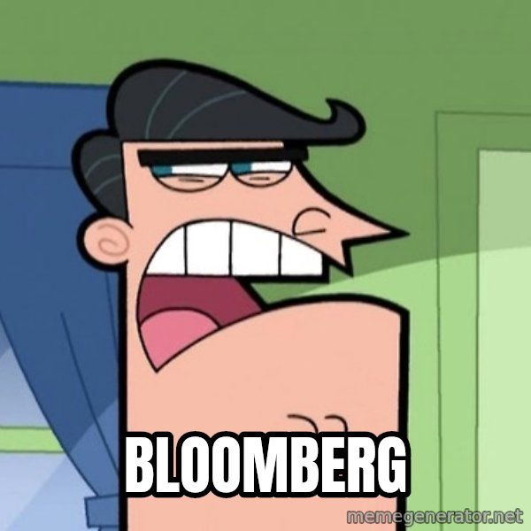 Dinkleberg meme: bloomberg