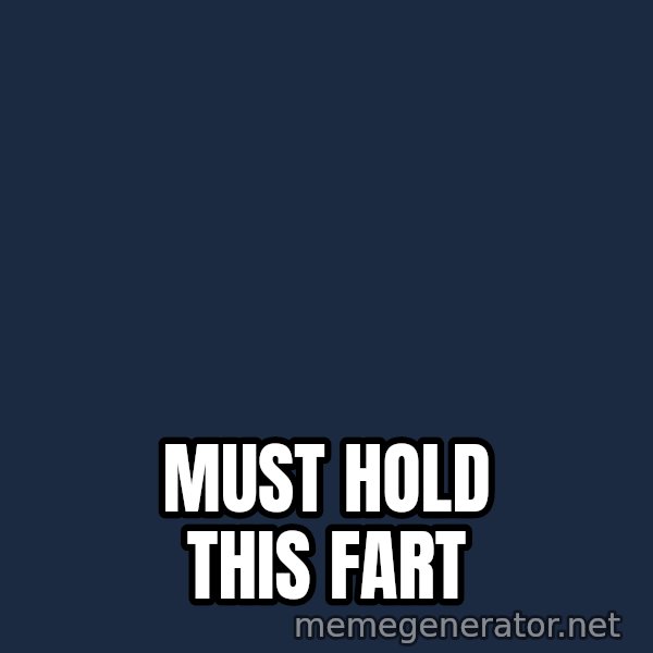 Mitch Mcconnell meme: must hold this fart