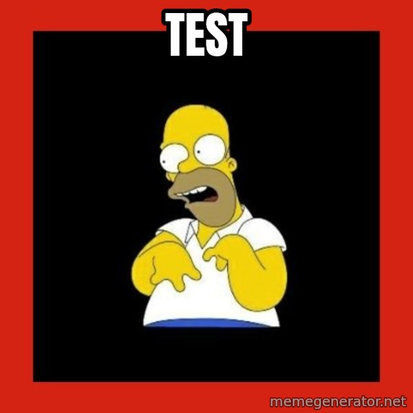 Homer retard meme: test