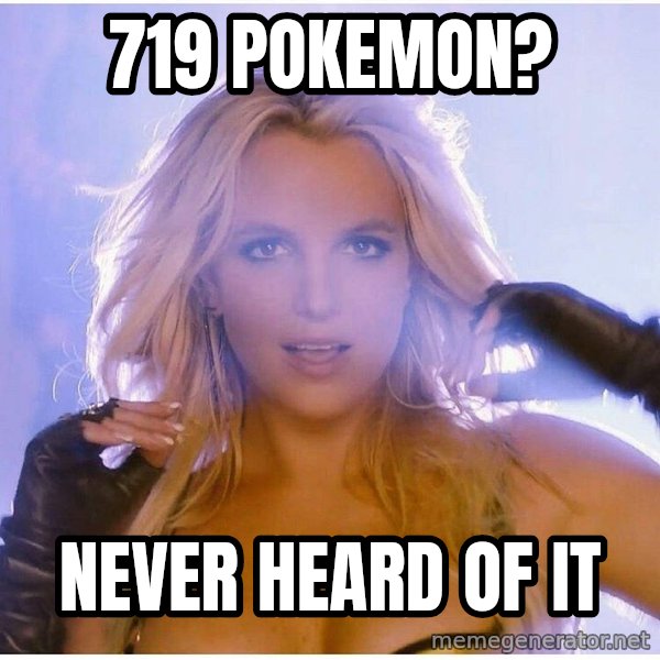 Professor Oak meme: 719 pokemon? / never heard of it