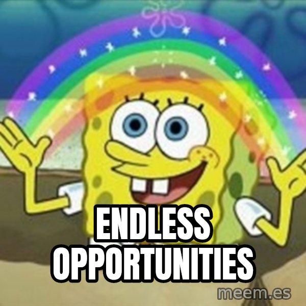 Spongebob meme: Endless opportunities
