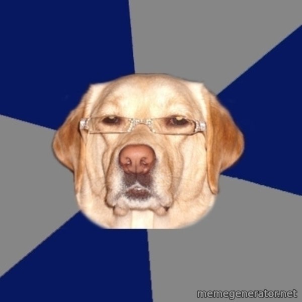 Racist Dog meme: 