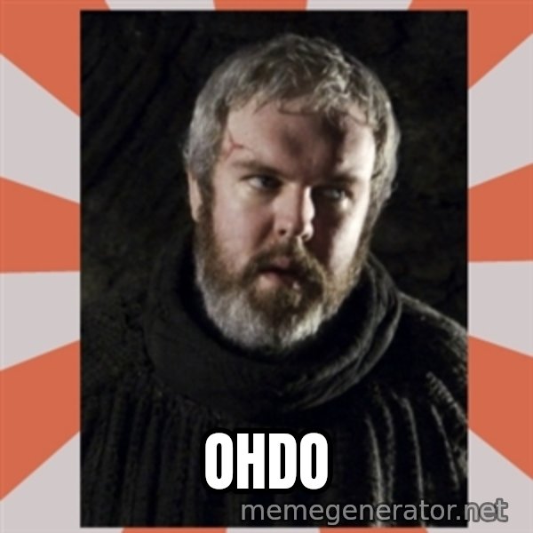 Hodor meme: OHDO