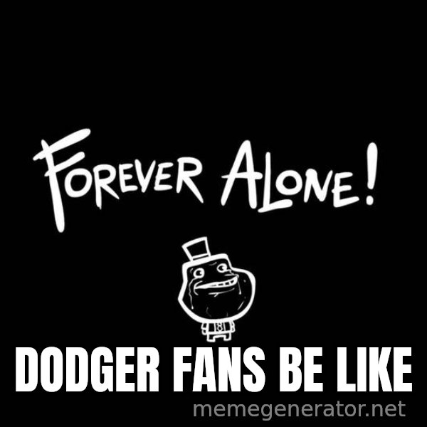 Homer Simpson Bush meme: Dodger fans be like