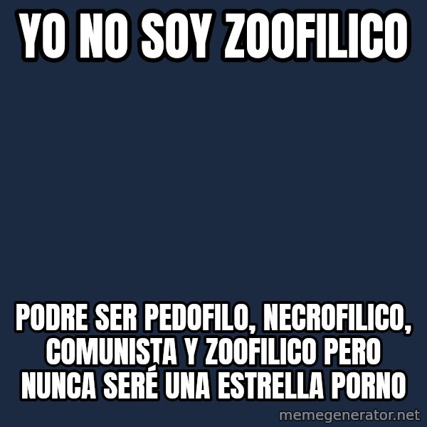 Abuelo Simpson meme: Yo no soy zoofilico / podre ser pedofilo, necrofilico, comunista y zoofilico pero nunca SERÉ una estrella porno