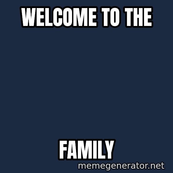 Walrus meme: Welcome to the / family
