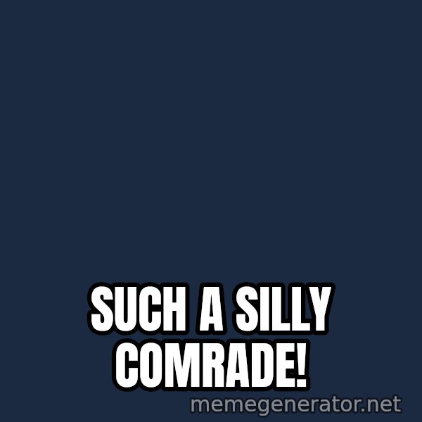 Lenin Facepalm meme: such a silly comrade!