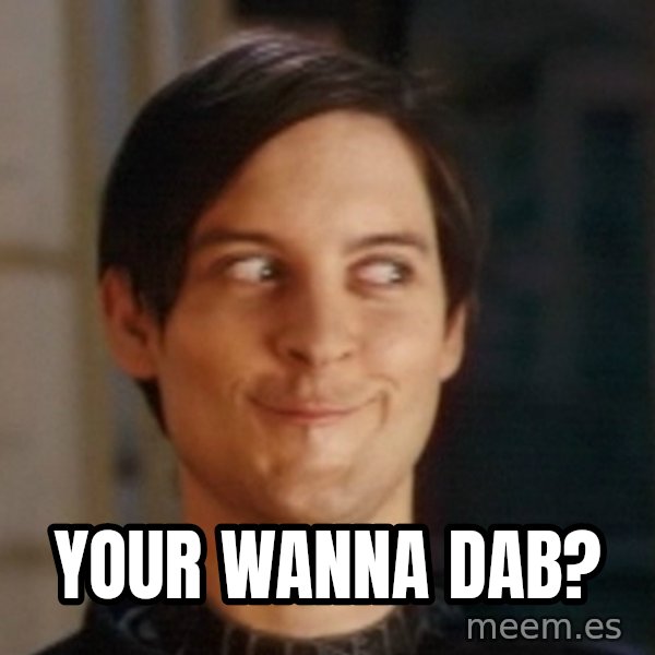 Toby Maguire Troll Face meme: your wanna dab?