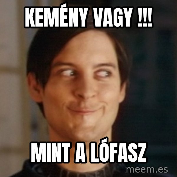 Toby Maguire Troll Face meme: kemény vagy !!! / mint a lófasz