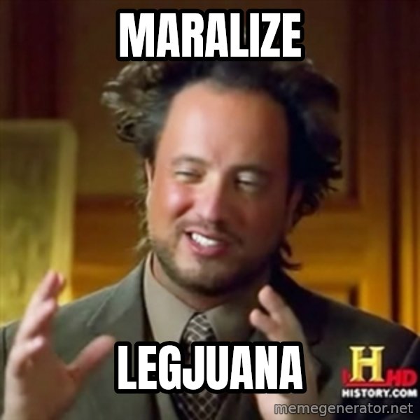 Ancient Aliens meme: Maralize / Legjuana