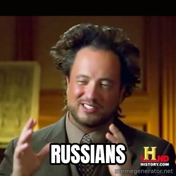 History guy meme: Russians