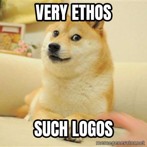 so doge meme: Very Ethos / such logos