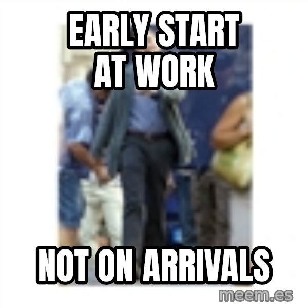 Leonardo DiCaprio Walking meme: early start at work / not on arrivals