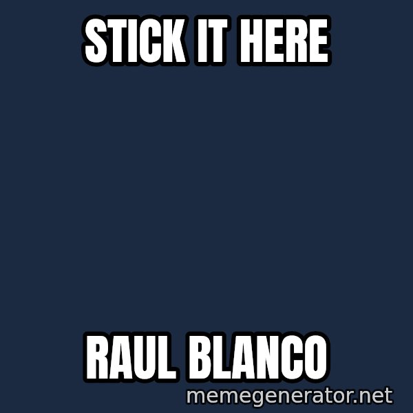 Baboon Ass meme: Stick it here / Raul Blanco