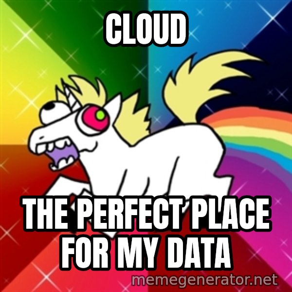 Lovely Derpy RP Unicorn meme: Cloud / The Perfect Place for My Data