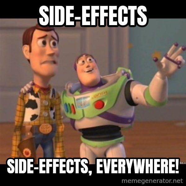 Buzz lightyear meme fixd meme: side-effects / side-effects, everywhere!