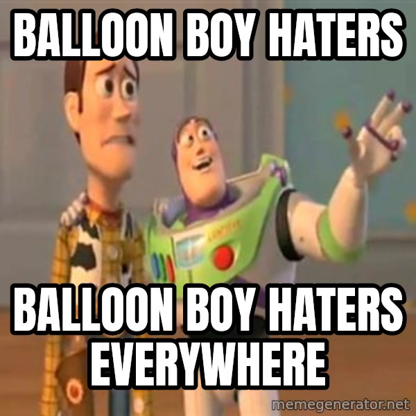 X, X Everywhere  meme: BALLOON BOY HATERS / BALLOON BOY HATERS EVERYWHERE