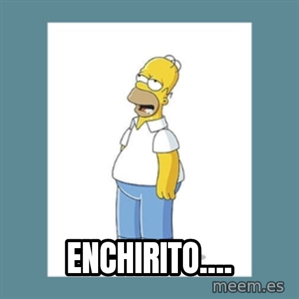homer simpson mmm meme: Enchirito....