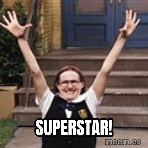 Mary Catherine Gallagher meme: Superstar!