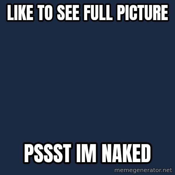 Hipster Ariel meme: Like to see full picture / pssst im naked