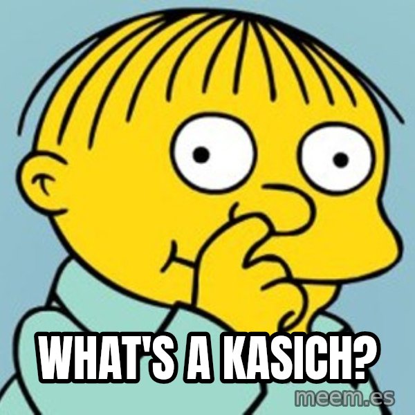 Ralph Wiggum Picking Nose Landscape meme: What's a Kasich?
