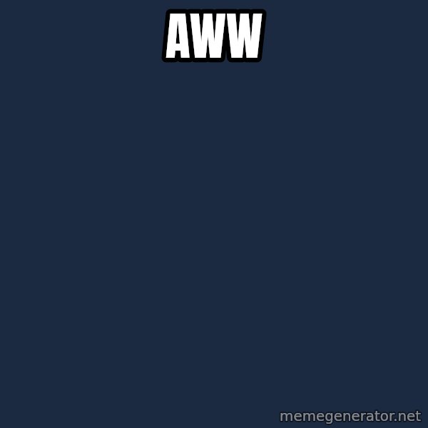 patrick star meme: aww