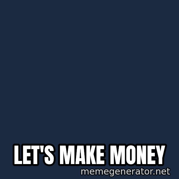 Leonardo Dicaprio Champagne Toast Great Gatsby meme: Let's make money