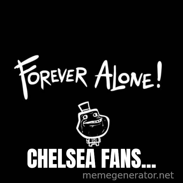 Homer Simpson Bush meme: Chelsea fans...