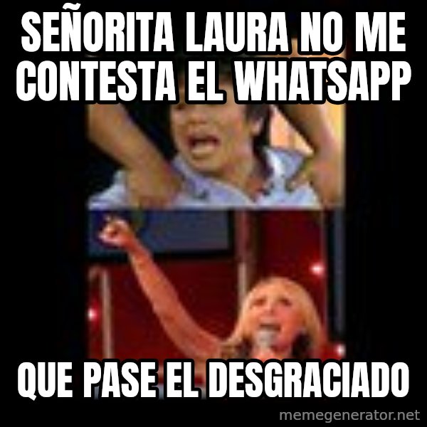 Laura Bozzo Meme meme: SEÑORITA LAURA NO ME CONTESTA EL WHATSAPP / QUE PASE EL DESGRACIADO