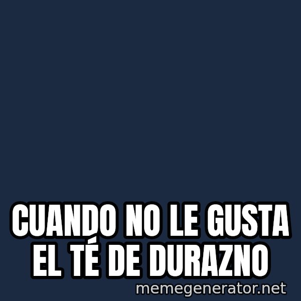 Travolta Confused meme: Cuando no le gusta el té de durazno