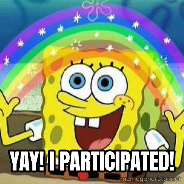 Imagination meme: YAY! I PARTICIPATED!