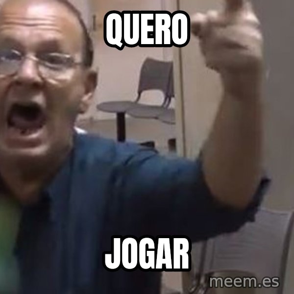 Quero Caf meme: Quero / Jogar