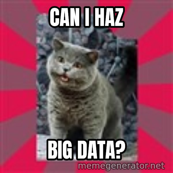I can haz meme: Can I Haz / big data?