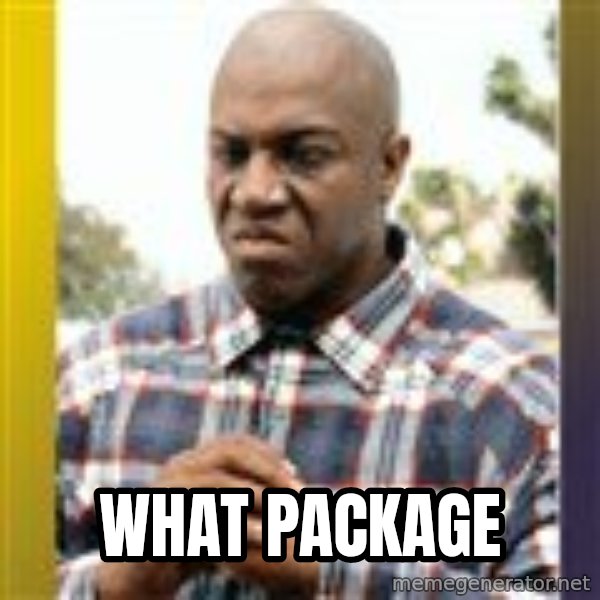 Deebo meme: what package