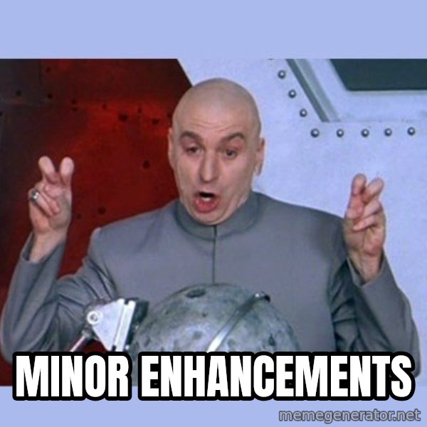 Dr Evil meme meme: minor enhancements
