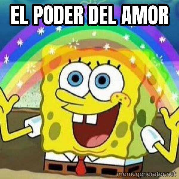 Imagination meme: El poder del amor