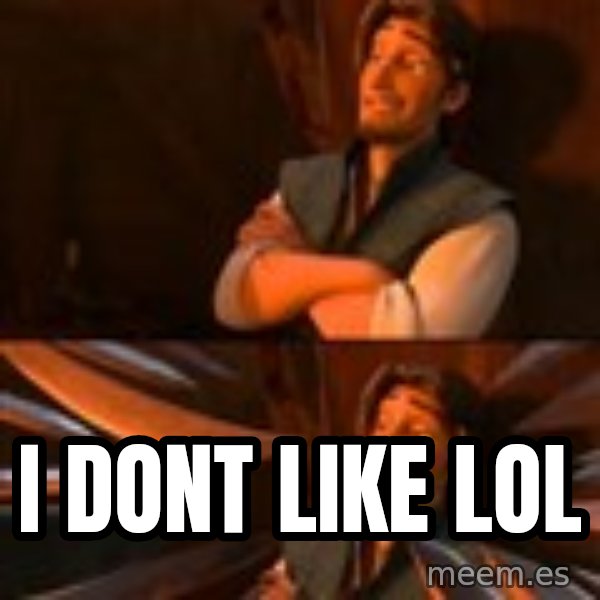flynn rider swords meme: i dont like lol